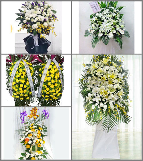 福建三明建宁县均口镇焦坑村白事花篮预定